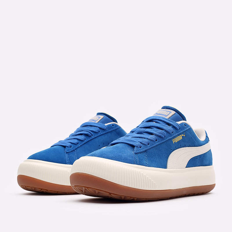 женские синие кроссовки PUMA Suede Mayu UP Wn's 38165001 - цена, описание, фото 2