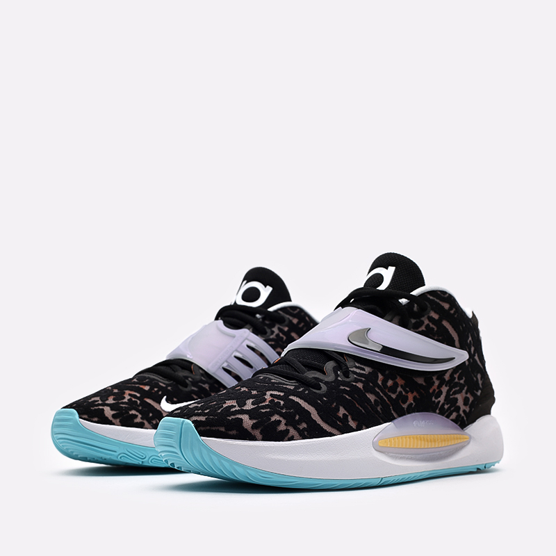  черные баскетбольные кроссовки Nike KD14 CW3935-001 - цена, описание, фото 4