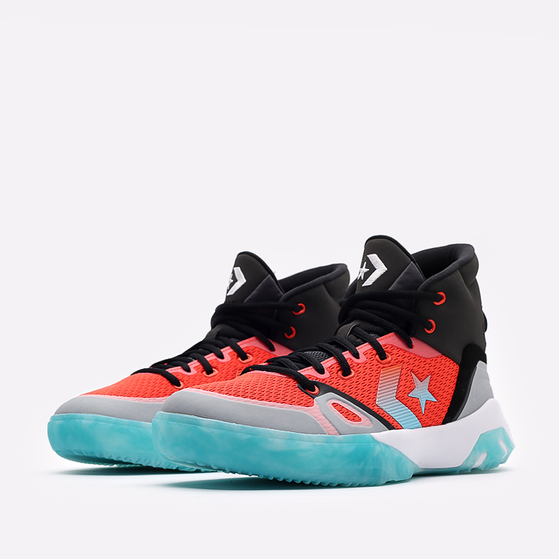 мужские разноцветные баскетбольные кроссовки Converse G4 Hi 170762 - цена, описание, фото 4