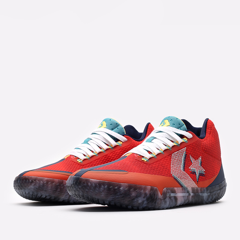 мужские красные баскетбольные кроссовки Converse All Star BB Evo Mid 170761 - цена, описание, фото 4