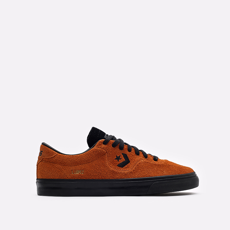 мужские коричневые кеды Converse Louie Lopez Pro OX 170713 - цена, описание, фото 1