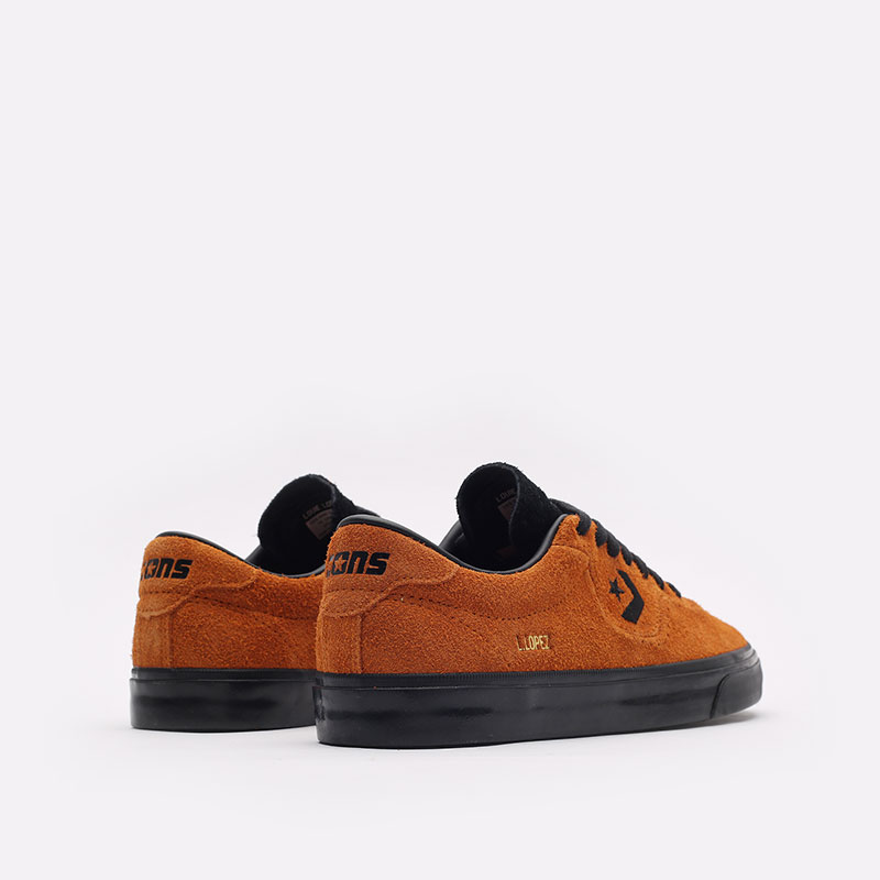 мужские коричневые кеды Converse Louie Lopez Pro OX 170713 - цена, описание, фото 4