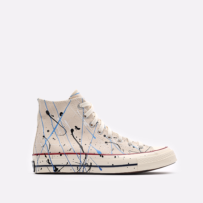 мужские бежевые кеды Converse Chuck 70 Hi 170802 - цена, описание, фото 1