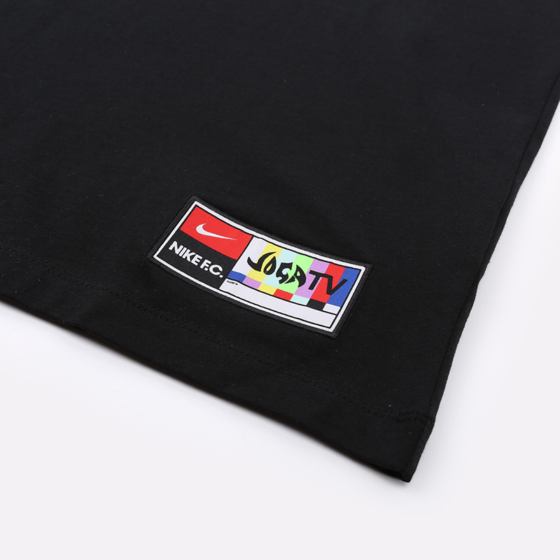 мужская черная футболка Nike FC Joga Bonito CZ0587-010 - цена, описание, фото 3