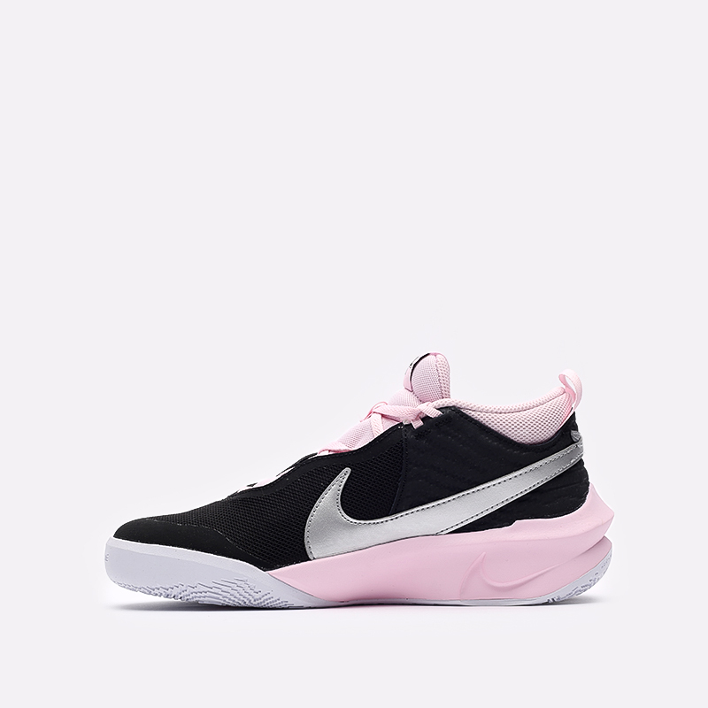 женские черные баскетбольные кроссовки Nike Team Hustle D 10 SE (GS) CW6735-003 - цена, описание, фото 2