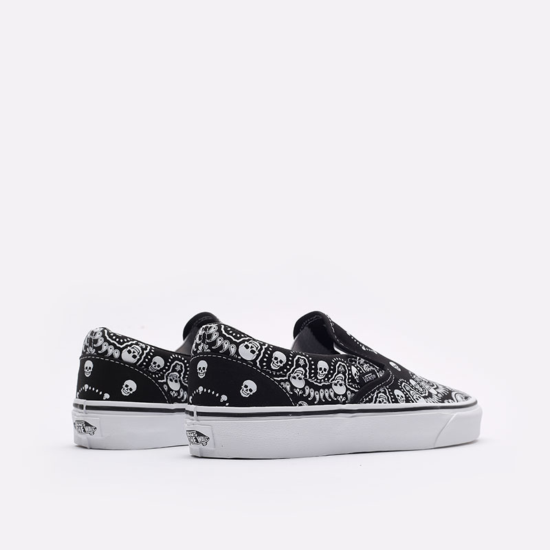 мужские черные кроссовки Vans Classic Slip-On VA33TBD9SM - цена, описание, фото 4