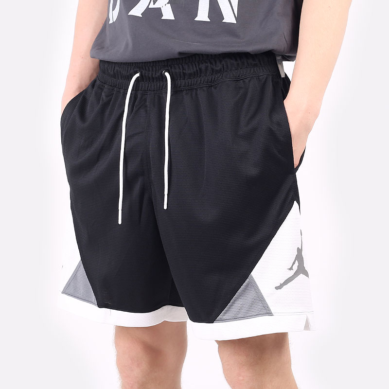 мужские черные шорты  Jordan Dri-FIT Air Diamond Shorts CV3086-011 - цена, описание, фото 1