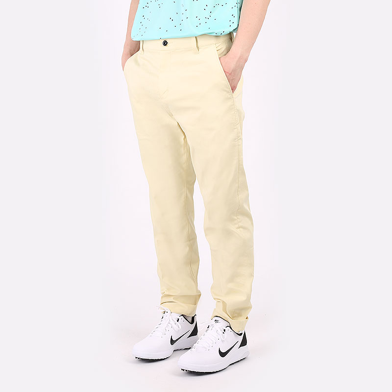 мужские желтые брюки Nike Golf Chino Pant DA4130-723 - цена, описание, фото 1