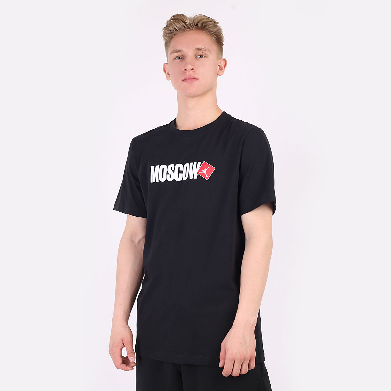 Мужская футболка Jordan Moscow Short-Sleeve T-Shirt (DD8038-010)  - цена, описание, фото 1