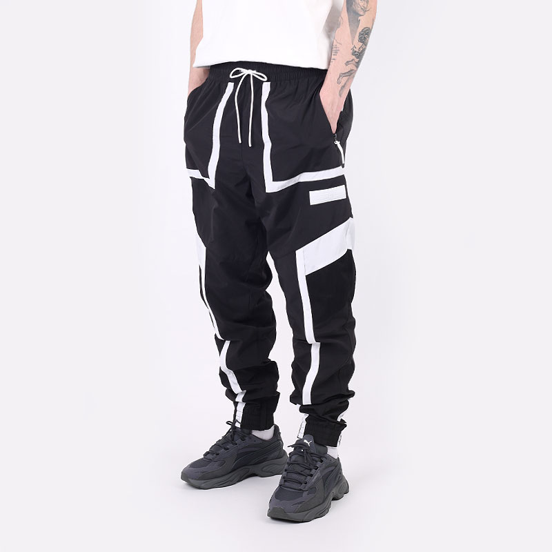 мужские черные брюки PUMA Court Side Pant 53032503 - цена, описание, фото 1