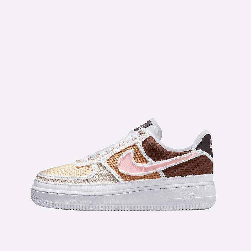 женские белые кроссовки Nike WMNS Air Force 1 '07 PRM DJ9941-244 - цена, описание, фото 2