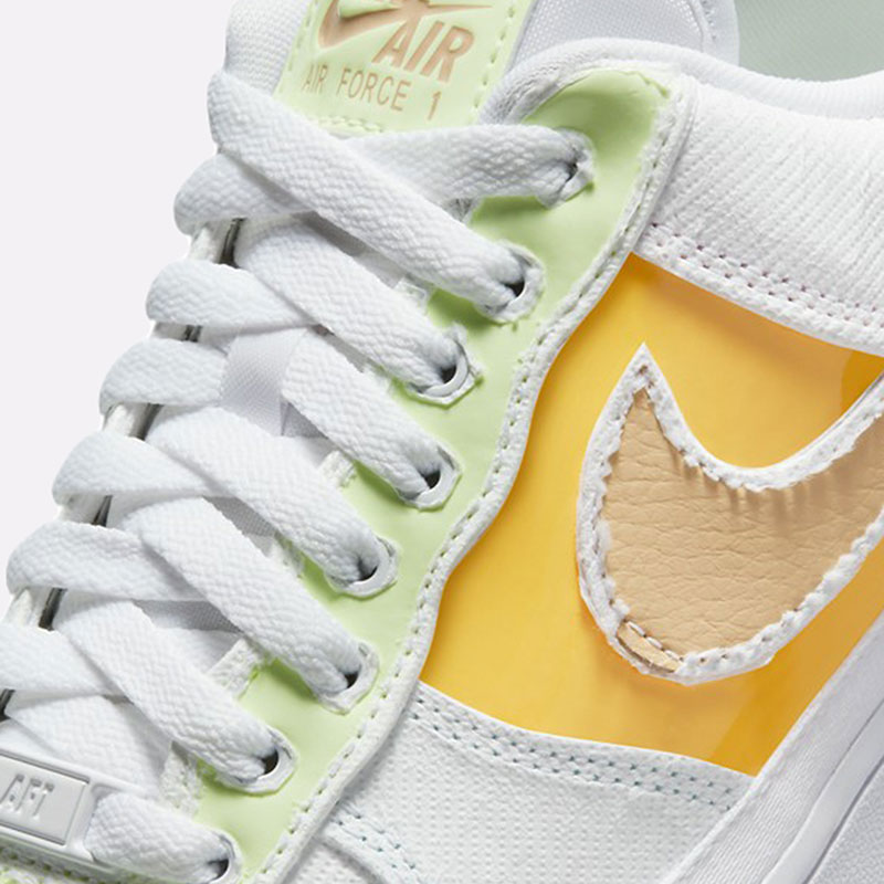 женские белые кроссовки Nike WMNS Air Force 1 '07 PRM DJ6901-600 - цена, описание, фото 2