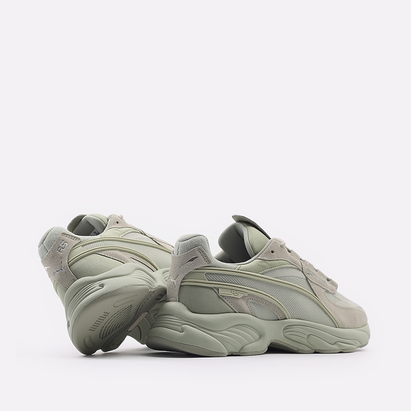 мужские салатовые кроссовки PUMA RS-Connect Mono 37515103 - цена, описание, фото 3