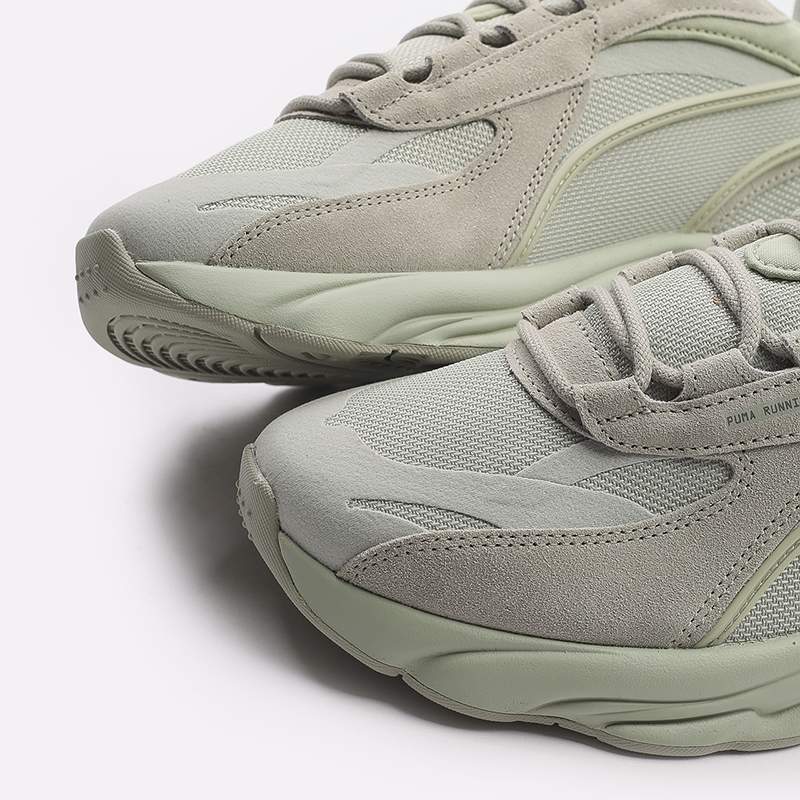 мужские салатовые кроссовки PUMA RS-Connect Mono 37515103 - цена, описание, фото 6