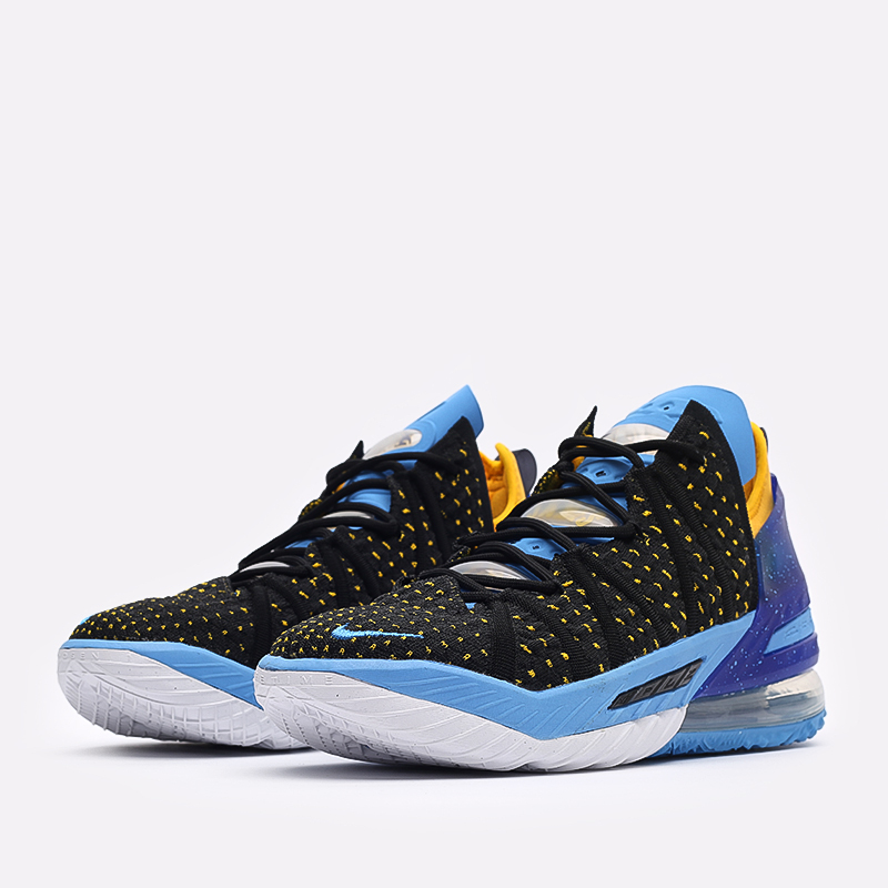 мужские черные баскетбольные кроссовки Nike Lebron XVIII CQ9283-006 - цена, описание, фото 4