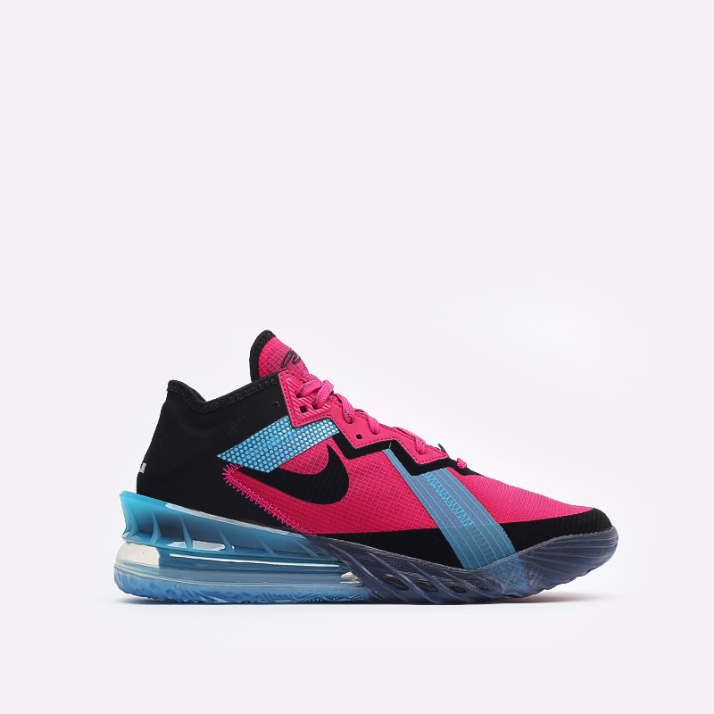 мужские черные баскетбольные кроссовки Nike Lebron XVIII Low CV7562-600 - цена, описание, фото 1