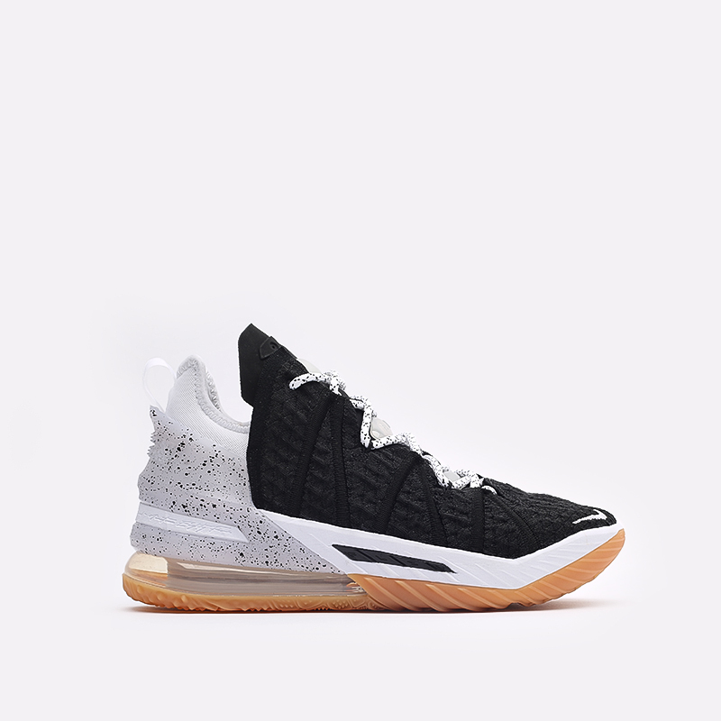 мужские черные баскетбольные кроссовки Nike Lebron XVIII CQ9283-007 - цена, описание, фото 1