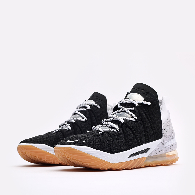 мужские черные баскетбольные кроссовки Nike Lebron XVIII CQ9283-007 - цена, описание, фото 4
