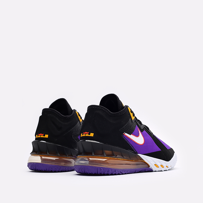 мужские черные баскетбольные кроссовки Nike Lebron XVIII Low CV7562-003 - цена, описание, фото 3