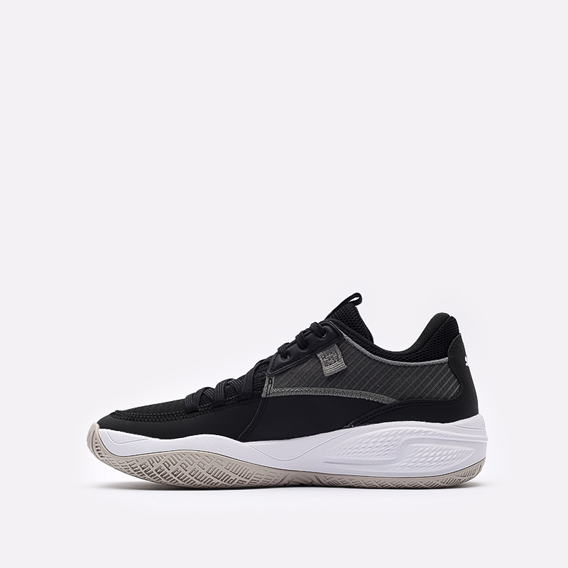 мужские черные баскетбольные кроссовки PUMA Court Rider 19506402 - цена, описание, фото 2