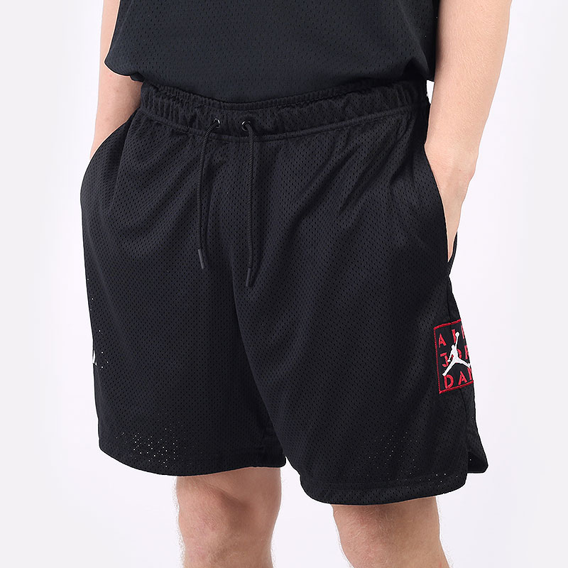 мужские черные шорты  Jordan AJ5 Mesh Graphic Shorts DD5274-010 - цена, описание, фото 1