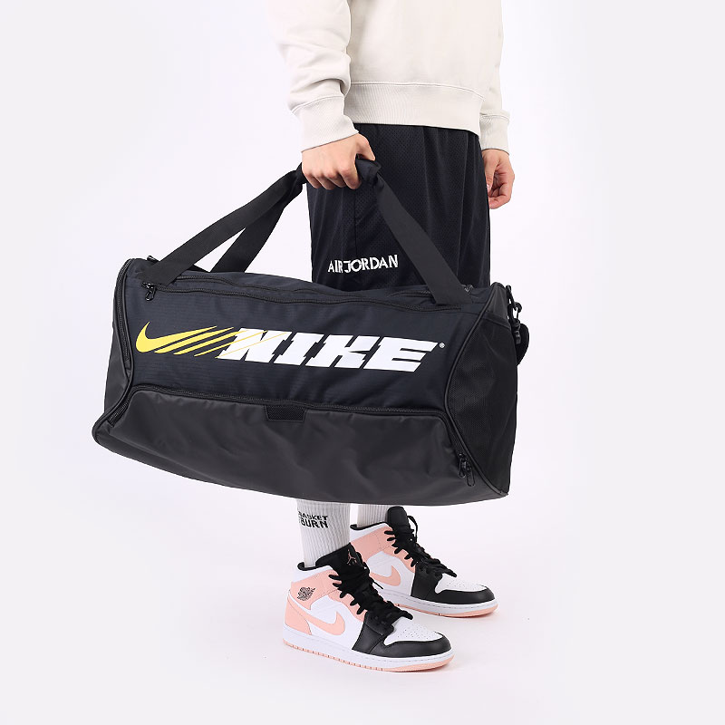 nike brasilia graphic training duffel bag