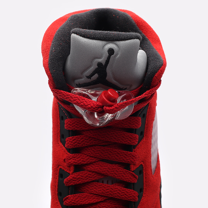 женские красные кроссовки Jordan 5 Retro (GS) 440888-600 - цена, описание, фото 7