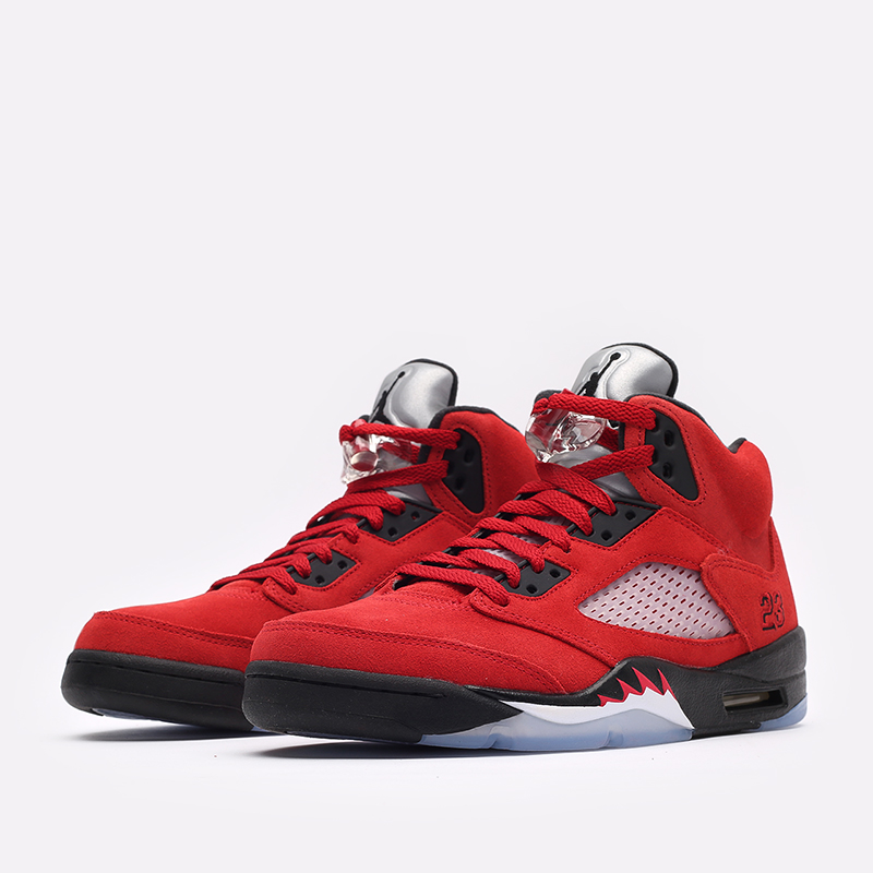 мужские красные кроссовки Jordan 5 Retro DD0587-600 - цена, описание, фото 4