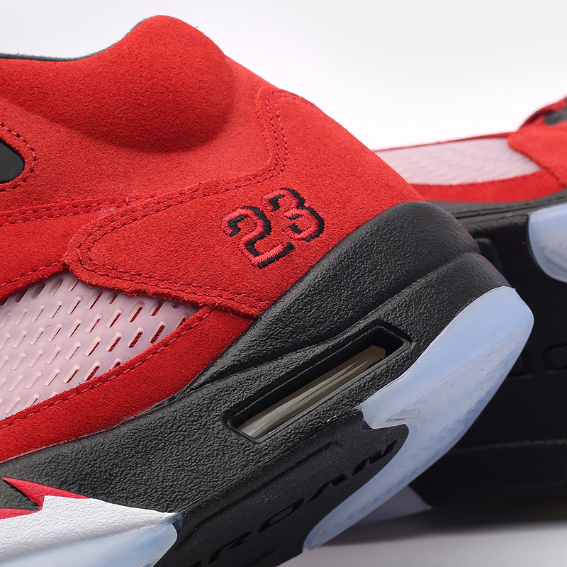мужские красные кроссовки Jordan 5 Retro DD0587-600 - цена, описание, фото 5