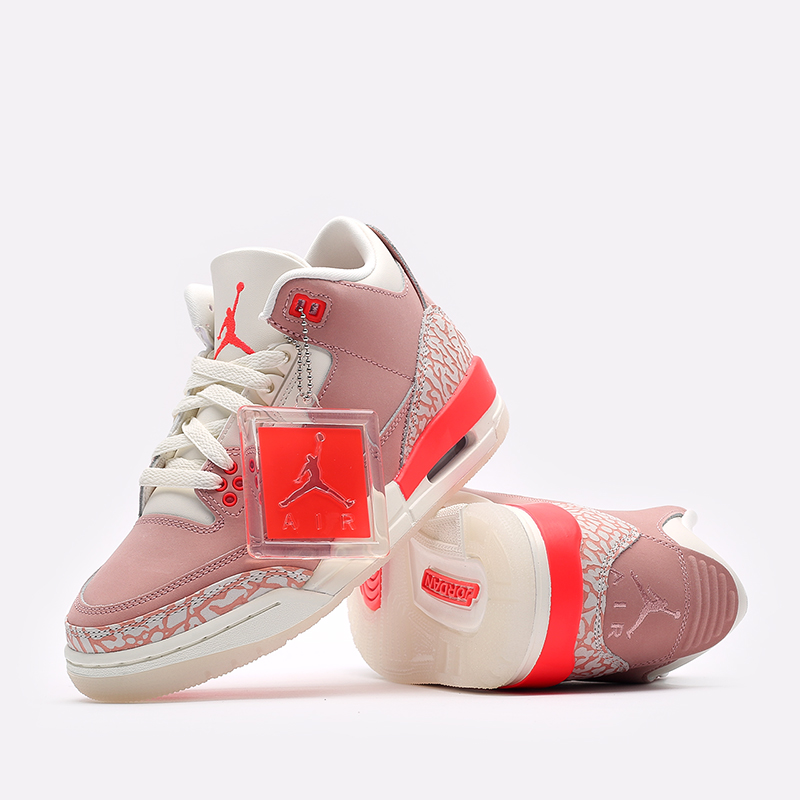 Женские кроссовки Jordan WMNS 3 Retro (CK9246-600)  - цена, описание, фото 6