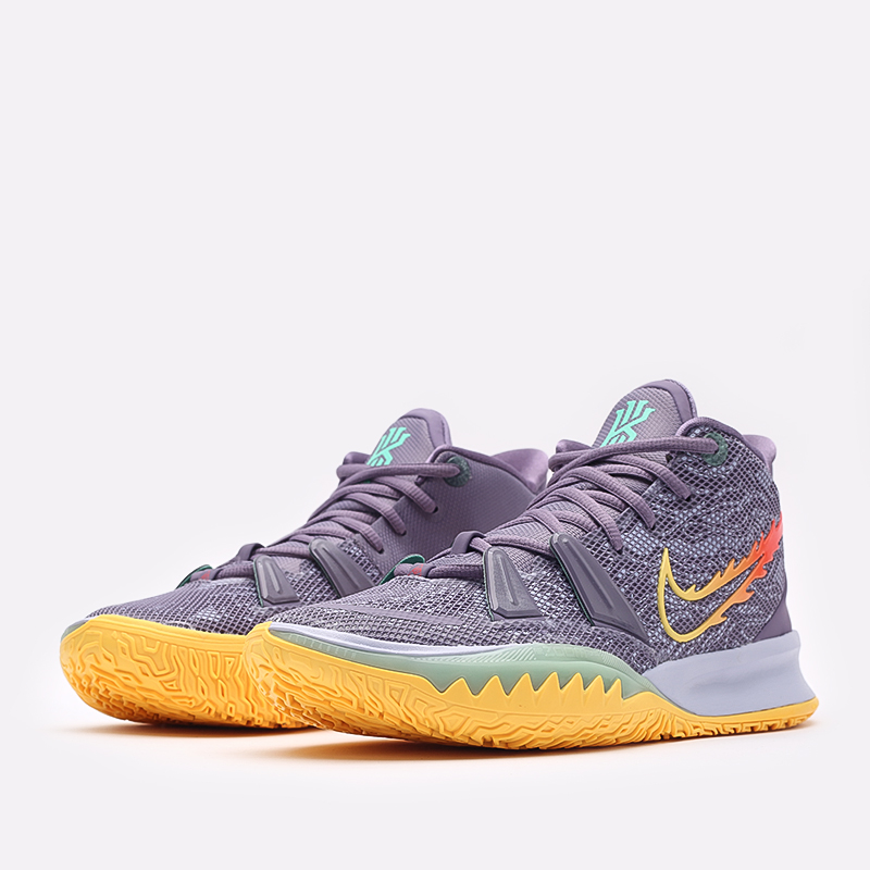 мужские фиолетовые баскетбольные кроссовки Nike Kyrie 7 CQ9326-500 - цена, описание, фото 4