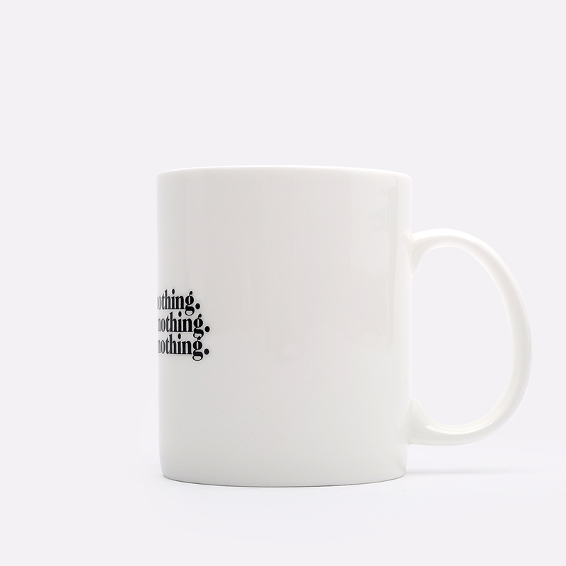  белая кружка Carhartt WIP Nothing Mug I029233-white - цена, описание, фото 1