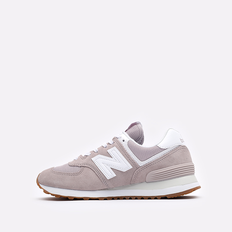 женские розовые кроссовки New Balance 574 WL574PA2/B - цена, описание, фото 2