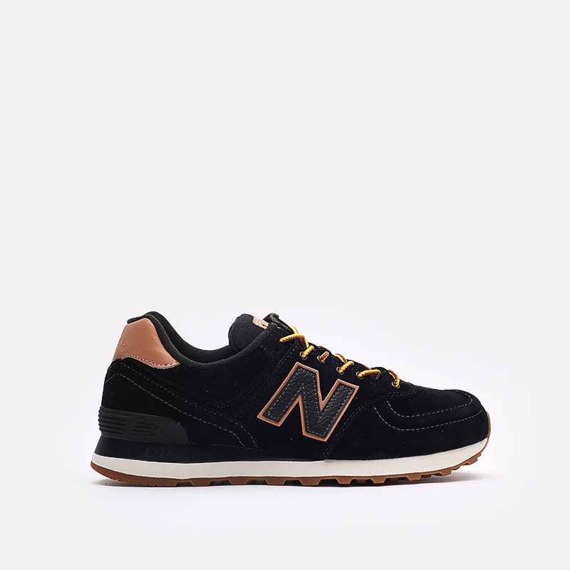 мужские черные кроссовки New Balance 574 ML574XAB/D - цена, описание, фото 1