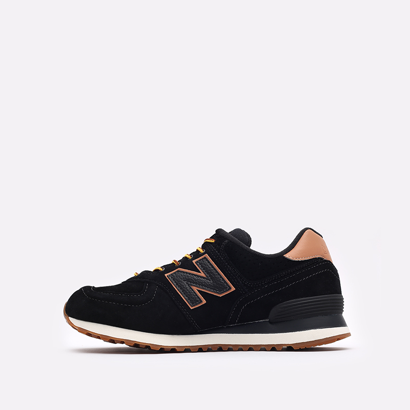 мужские черные кроссовки New Balance 574 ML574XAB/D - цена, описание, фото 2