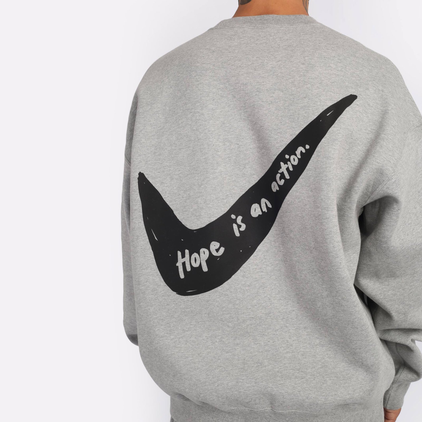 Мужская толстовка Nike NRG Crew Fleece (CV0554-063^)  - цена, описание, фото 4