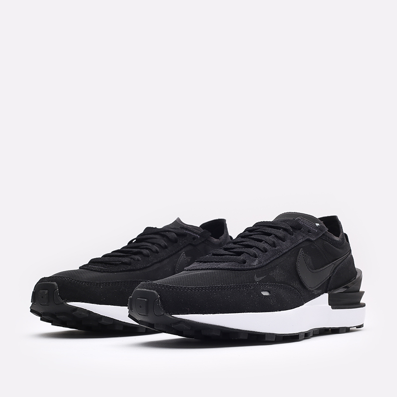 мужские черные кроссовки Nike Waffle One DA7995-001 - цена, описание, фото 4