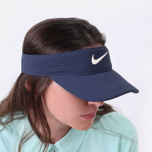 женский синий козырек Nike Women&#039;s Aerobill Golf Visor