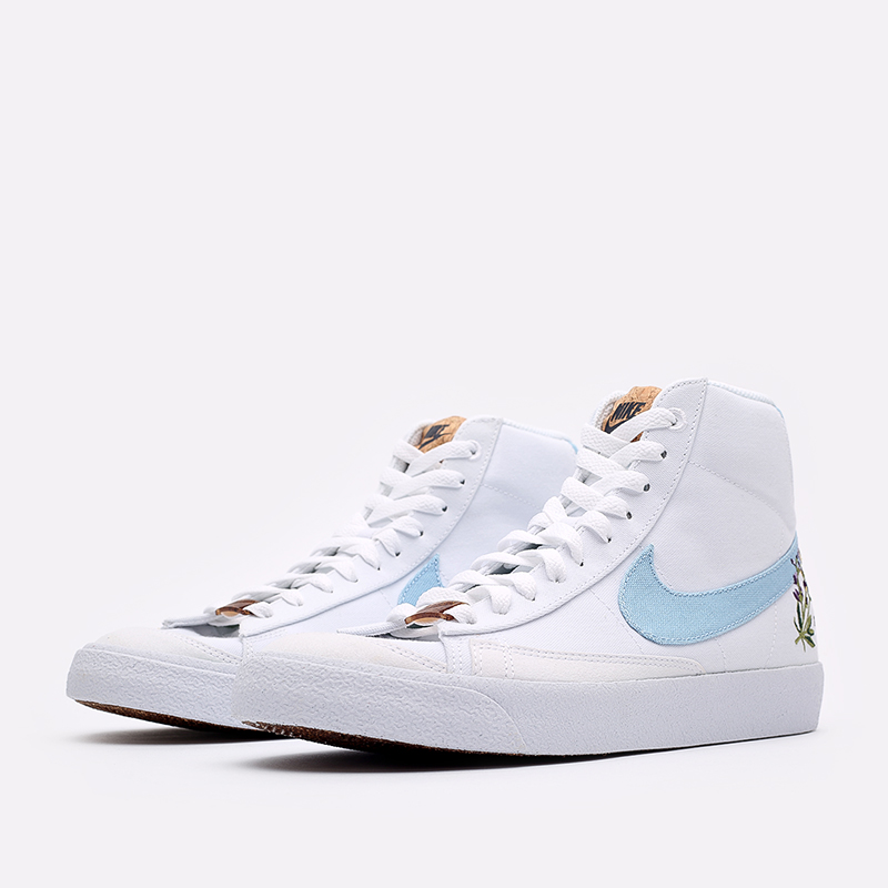 мужские белые кроссовки Nike Blazer Mid '77 CI1166-100 - цена, описание, фото 4