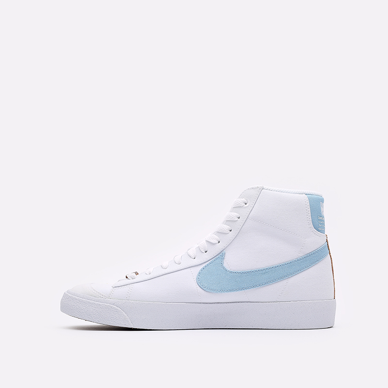 мужские белые кроссовки Nike Blazer Mid '77 CI1166-100 - цена, описание, фото 2