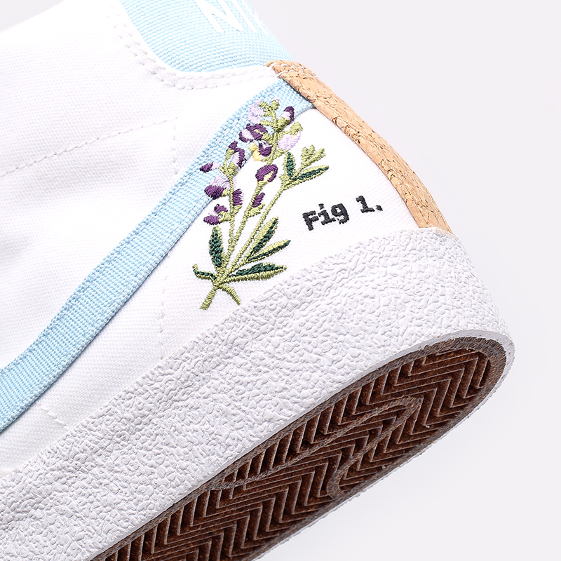 женские белые кроссовки Nike WMNS Blazer Mid '77 SE  DC9265-100 - цена, описание, фото 5