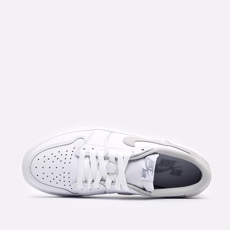 мужские белые кроссовки Jordan 1 Low OG CZ0790-100 - цена, описание, фото 6