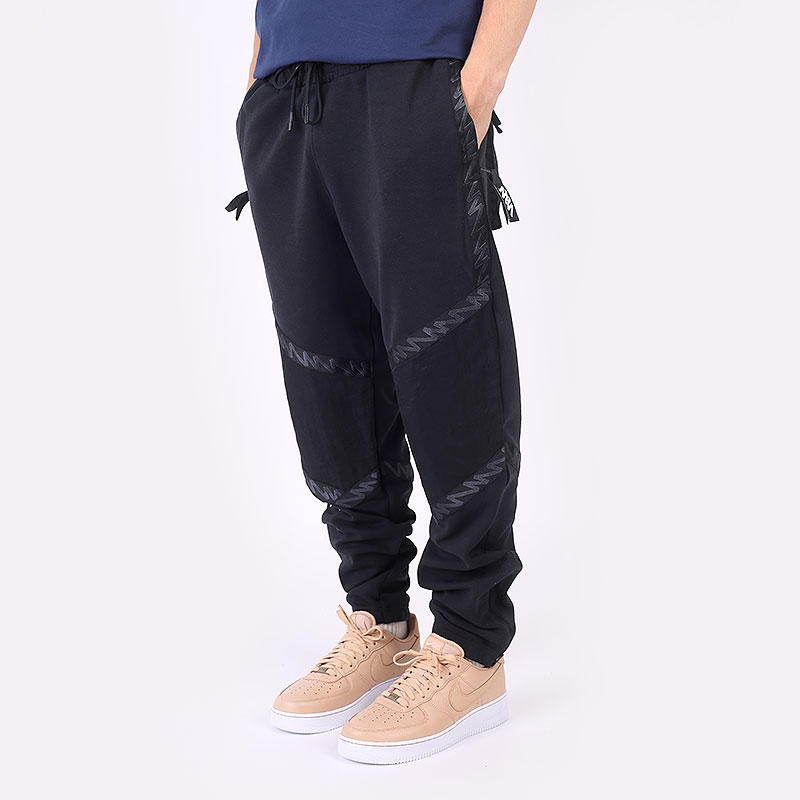 мужские черные брюки Jordan Zion Fleece Pant DH0584-011 - цена, описание, фото 1