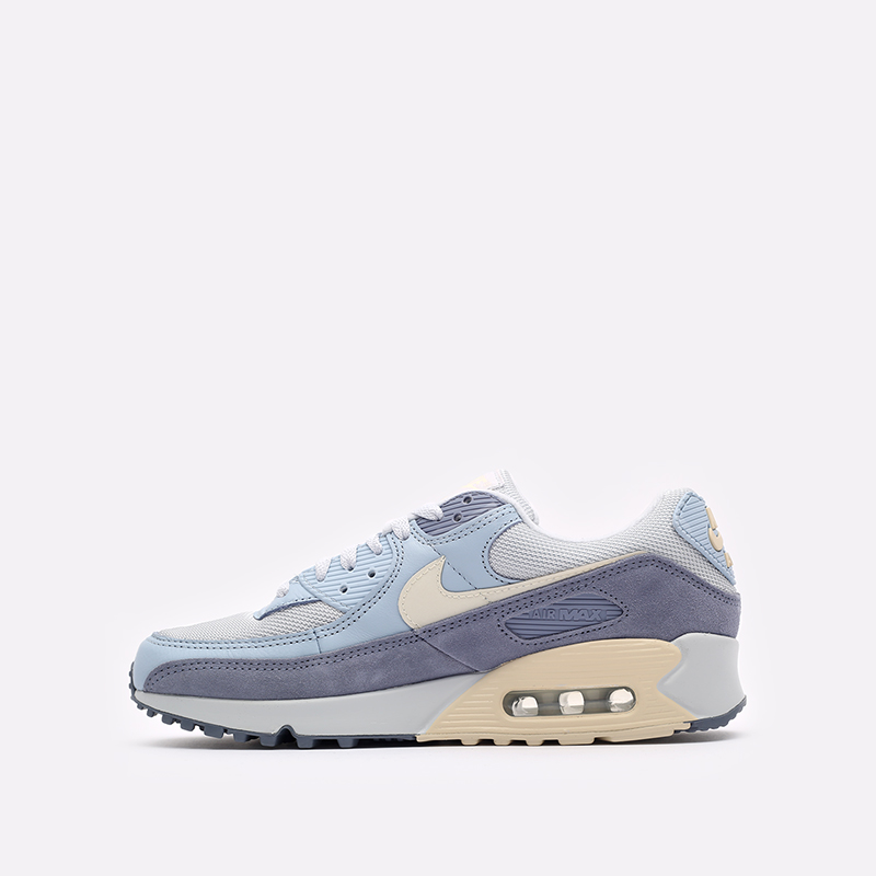 мужские синие кроссовки Nike Air Max 90 PRM DM2829-001 - цена, описание, фото 2