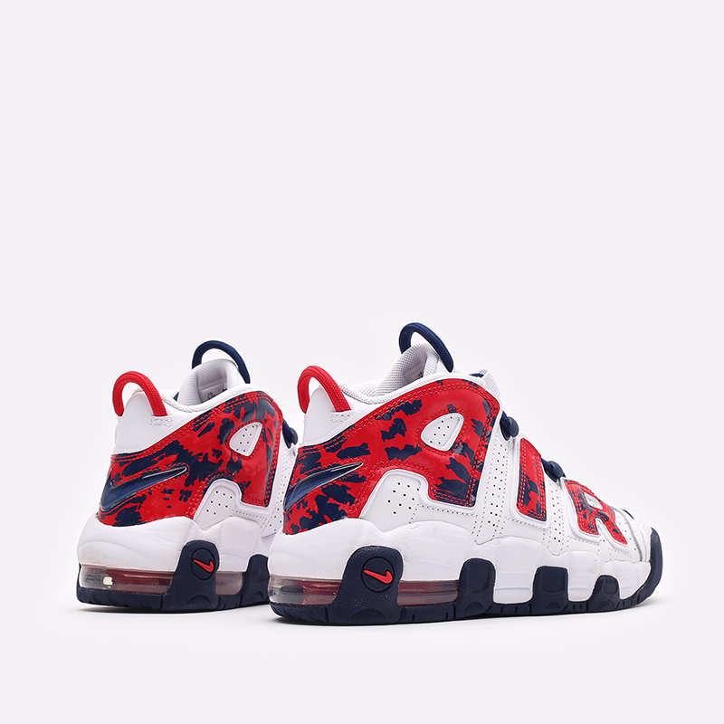 женские белые кроссовки Nike Air More Uptempo (GS) CZ7885-100 - цена, описание, фото 3