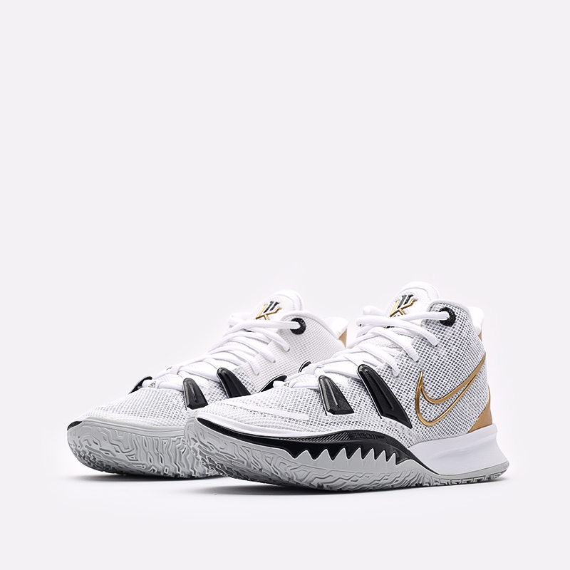  белые баскетбольные кроссовки Nike Kyrie 7 CQ9326-101 - цена, описание, фото 4