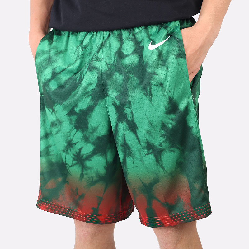 мужские зеленые шорты  Nike Team Lithuania Limited Edition Road Shorts CQ0193-341 - цена, описание, фото 1