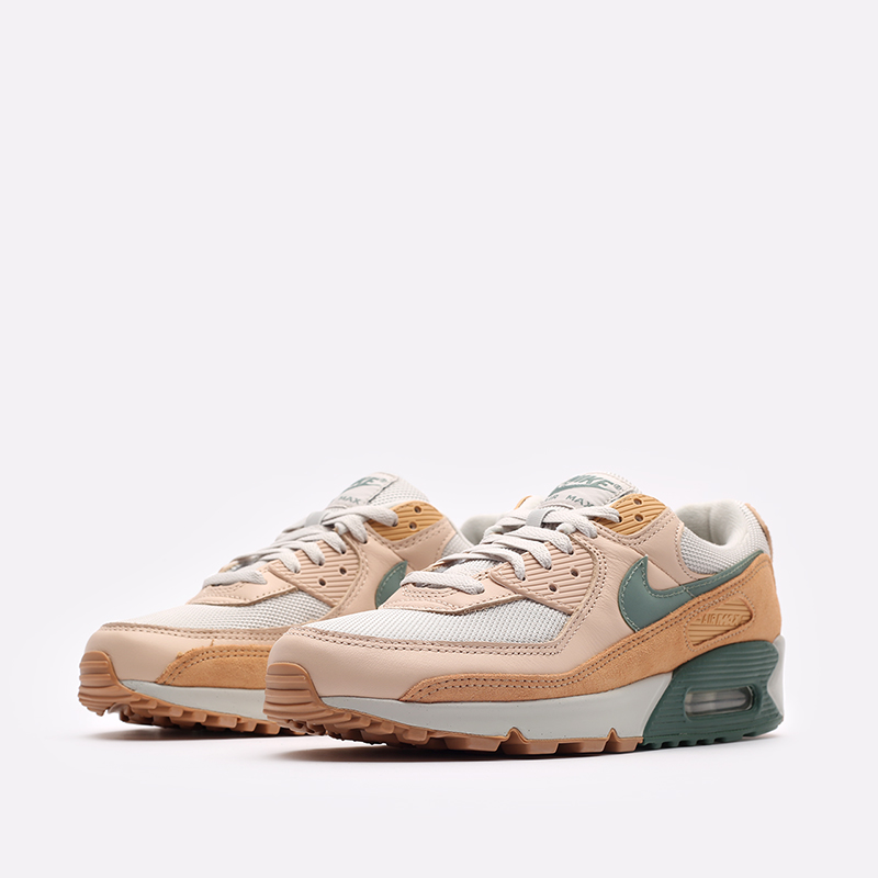 мужские бежевые кроссовки Nike Air Max 90 PRM DM2829-002 - цена, описание, фото 4