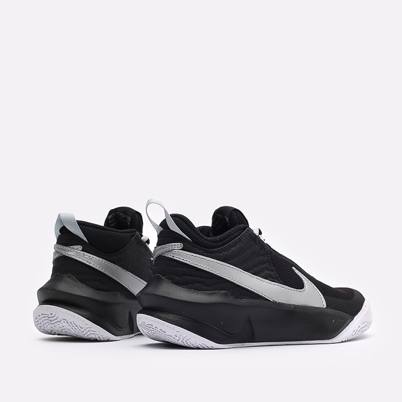 женские черные баскетбольные кроссовки Nike Team Hustle D 10 (GS) CW6735-004 - цена, описание, фото 3