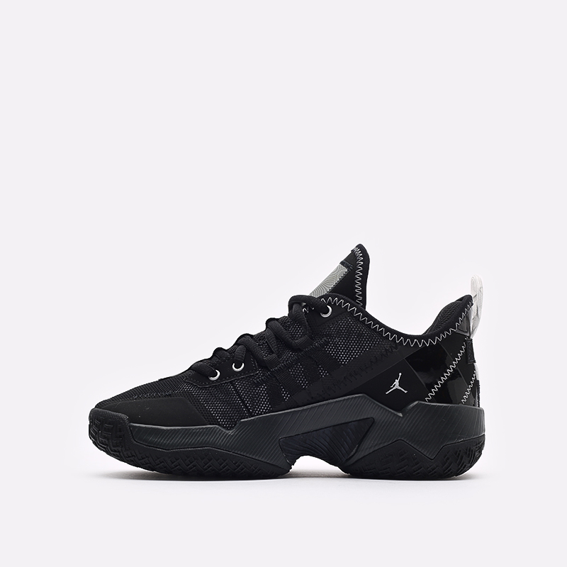 женские черные баскетбольные кроссовки Jordan One Take II (GS) CZ0840-001 - цена, описание, фото 2